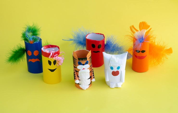 crafts to make with toilet paper rolls